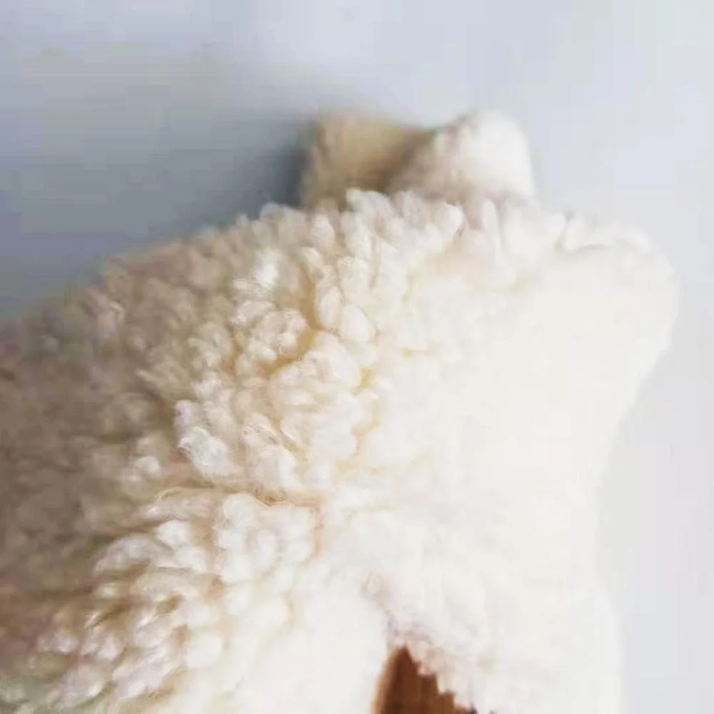 
Новая Стильная однотонная восстанавливаемая ткань из искусственного меха для одежды/домашнего текстиля/игрушек 