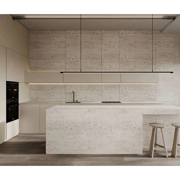 China Prefabricated Solid Wood Display Kitchen Cabinets For Sale