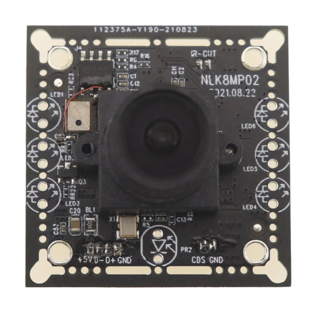 Small Night 8MP 4K CMOS Sensor 2D Noise Reduce Conference Robot Machines USB camera module