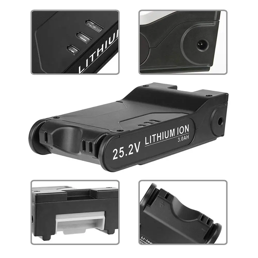 Сменный аккумулятор 25,2 в, 2450 мАч, подходит для Shark XBAT200, для Shark ION Rocket IONFlex ION F80 IONFlex 2X, беспроводные Пылесосы