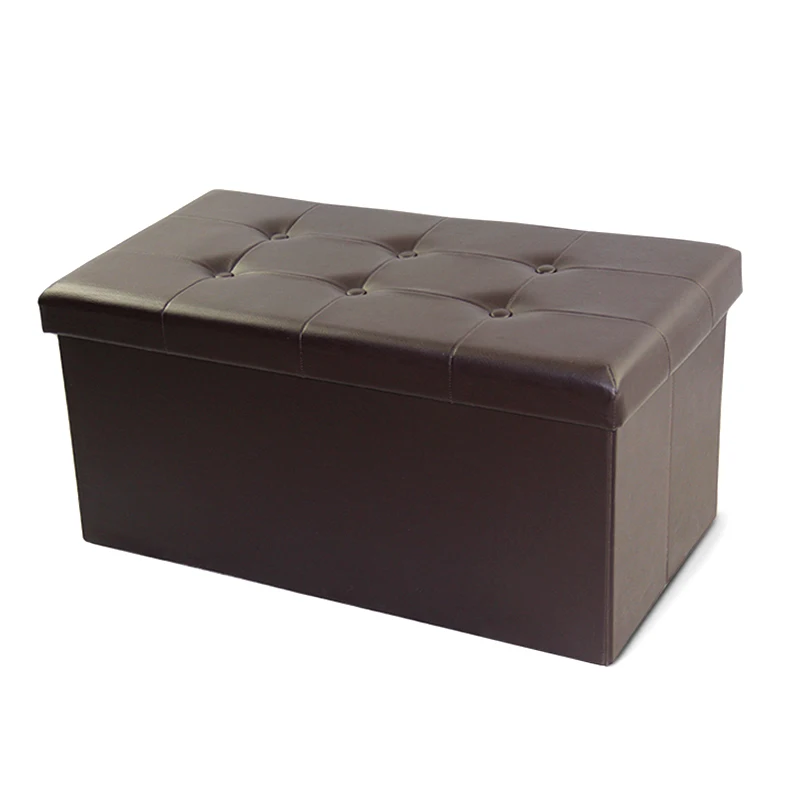 Hstex High Quality Hot Sale Storage Ottoman Folding Storage Ottoman Storage Box Bench