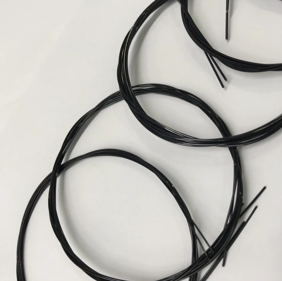 Civin Bc100 All Black Classical Guitar Strings Oem Factory Bulk Strings H90/10 Black Nylon