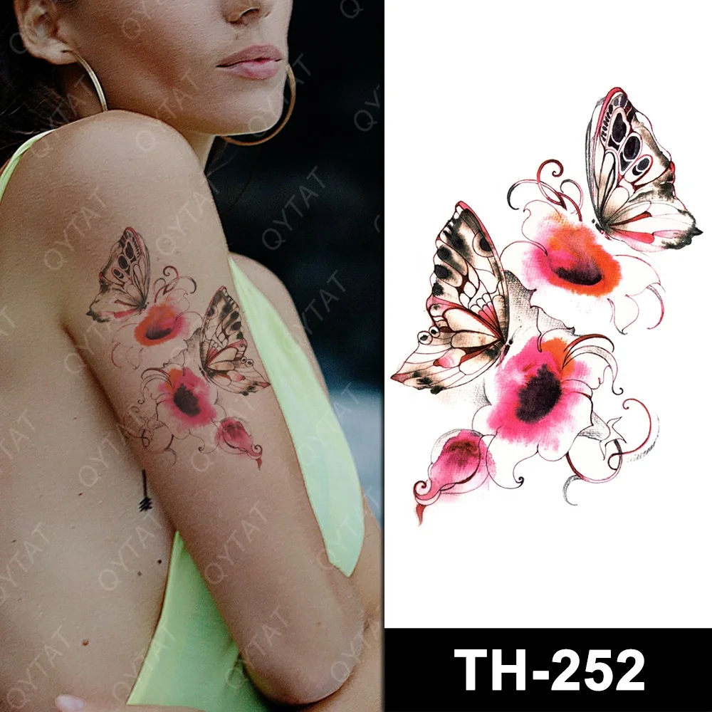 Charming High Quality Water Based Temporary Printing Color Tattoo