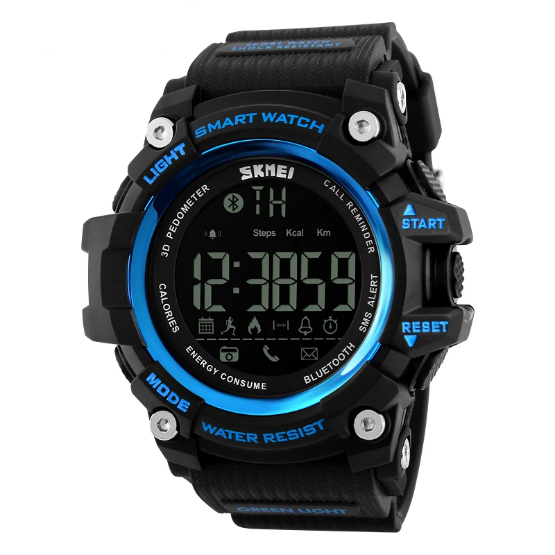 outdoor sports military app remind ios android smartwatch skmei 1227 watch manual