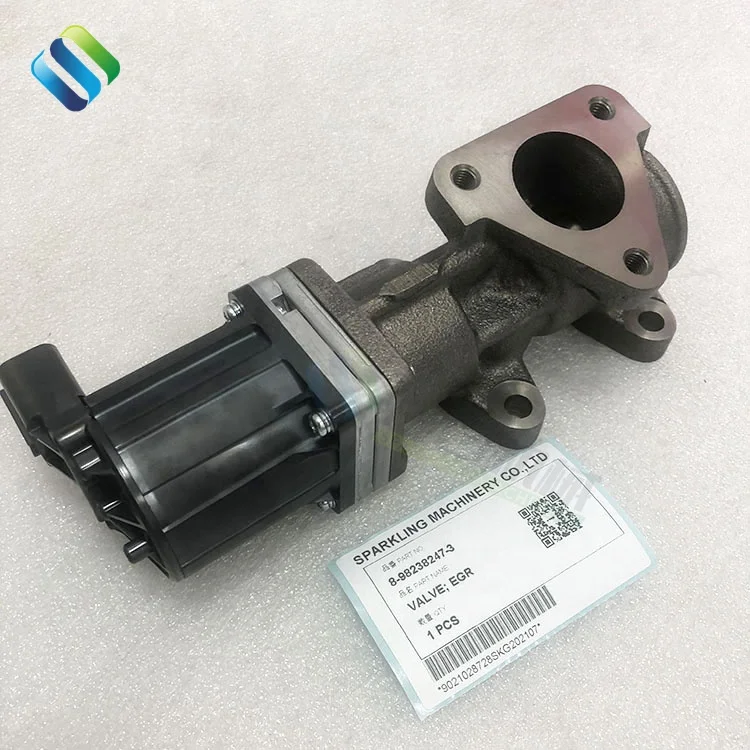 9MA-CHANHJ3年4ヶ月分1/3 8-98238247-3 EGR Valve for 4HK1 6HK1 Engines - High Quality