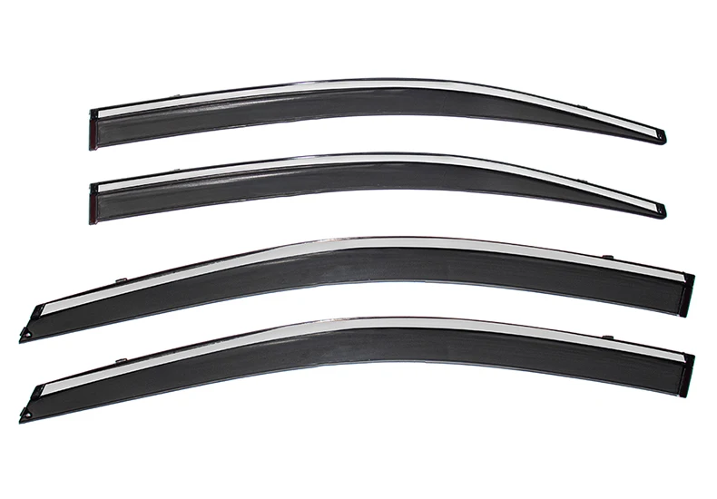 Car Wind Deflectors for BYD ATTO 3 YUAN PLUS 2022-2024,Side Door Window Visor Car Deflector Windproof Rain Smoke Guards Vent Cover Shield Accessories