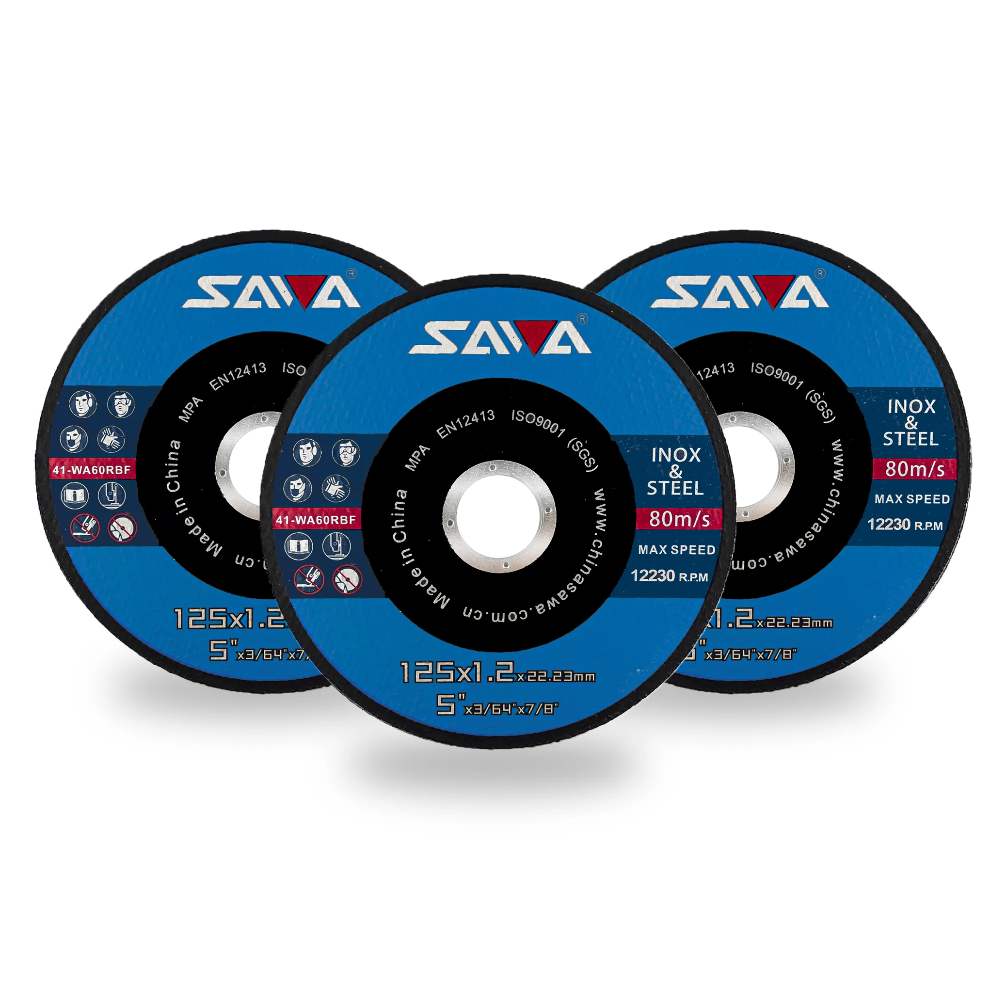 Cutting Disc Manufacturers 125x1.2x22.23mm 5 Inch Cutting Wheel Cut