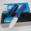 Blue-handled white blade
