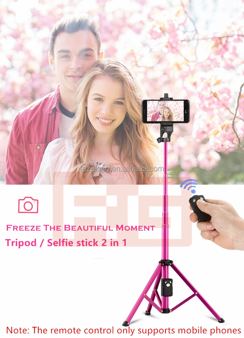 New Yunteng 1688 Tripod Selfie Stick Phone Holder With Remote Control  Portable Mount Camera Smartphone Tablet for Vlog