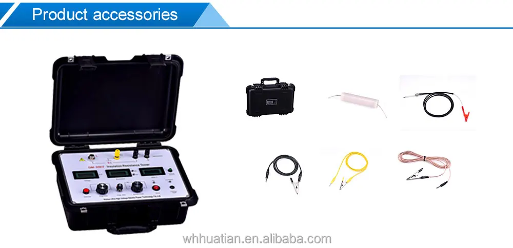Insulation Meter Device Gm-20kv Digital Megohmmeter Insulation Resistance Measurement Equipment ...