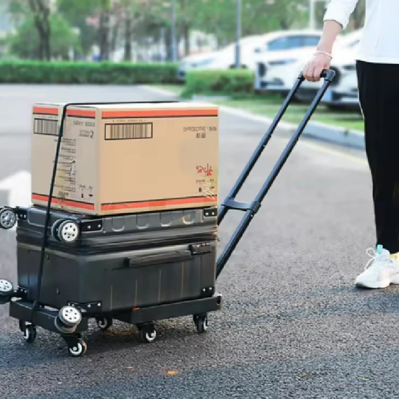 Luggage Folding Dolly Wheel Platform Truck Trolley