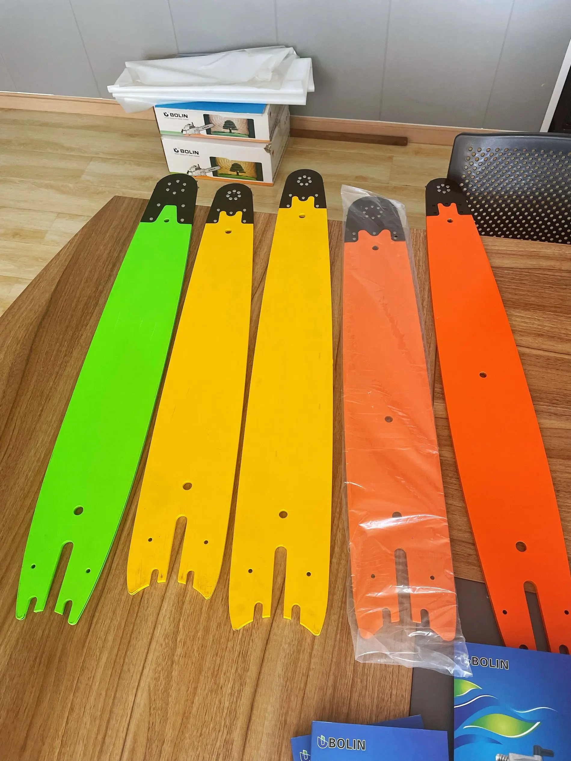 Spare Parts Harvester Chainsaw Guide Bar With Sprocket And Replaceable