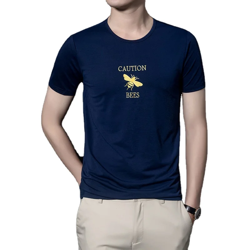Fashion Slim Fit Bee Printed Graphic 