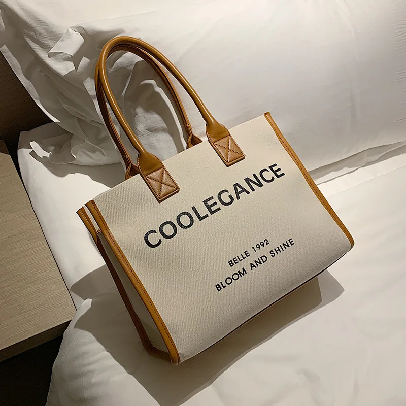 【関税&送料込】Golden  Canvas Shopping Bag Amazon.com: (6 Pack) Set of 6 Heavy Canvas Large Tote Bag