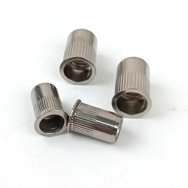 A2/A4 Stainless Steel 304/316 Reduce Head Knurled Plain Body Rivet Nut ...
