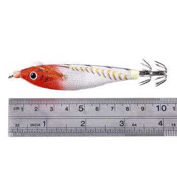 For New Model Luminous Simulation Shrimp Sea Fishing Squid Horizontal Stainless Steel Artificial Soft Bait Boxed Lure – Soft Lure – view 5