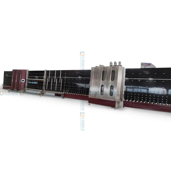 Automatic Double Glazing Insulating Glass Production Line with Servo Control Plate Pressure and Argon-gas Filling Function