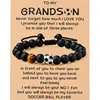 Pulsera de fútbol - Tarjeta de nieto