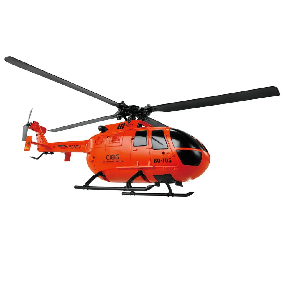 Wholesale C186 speed control 2.4G high frequency RC Helicopter BO105 4 Propellers 6 axis Gyro Remote Control Helicopter Toys RTF From m.alibaba