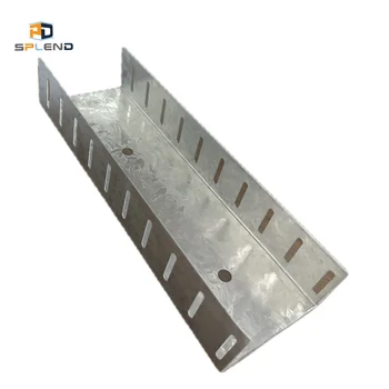 Customized Modern Design Steel Stud Galvanized Slotted Deflection Track Essential Ceiling Grid Components Wall Deflection