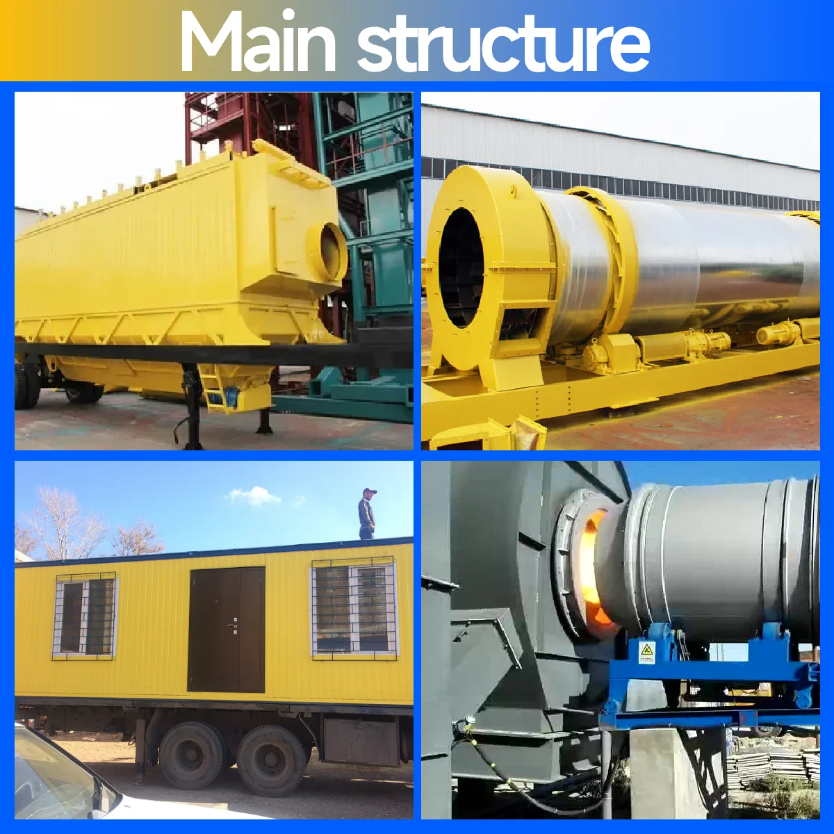 Asphalt Mixing Plant Remote Monitoring Capacity 80-400t/h Asphalt Mixer and Asphalt Concrete Mixer