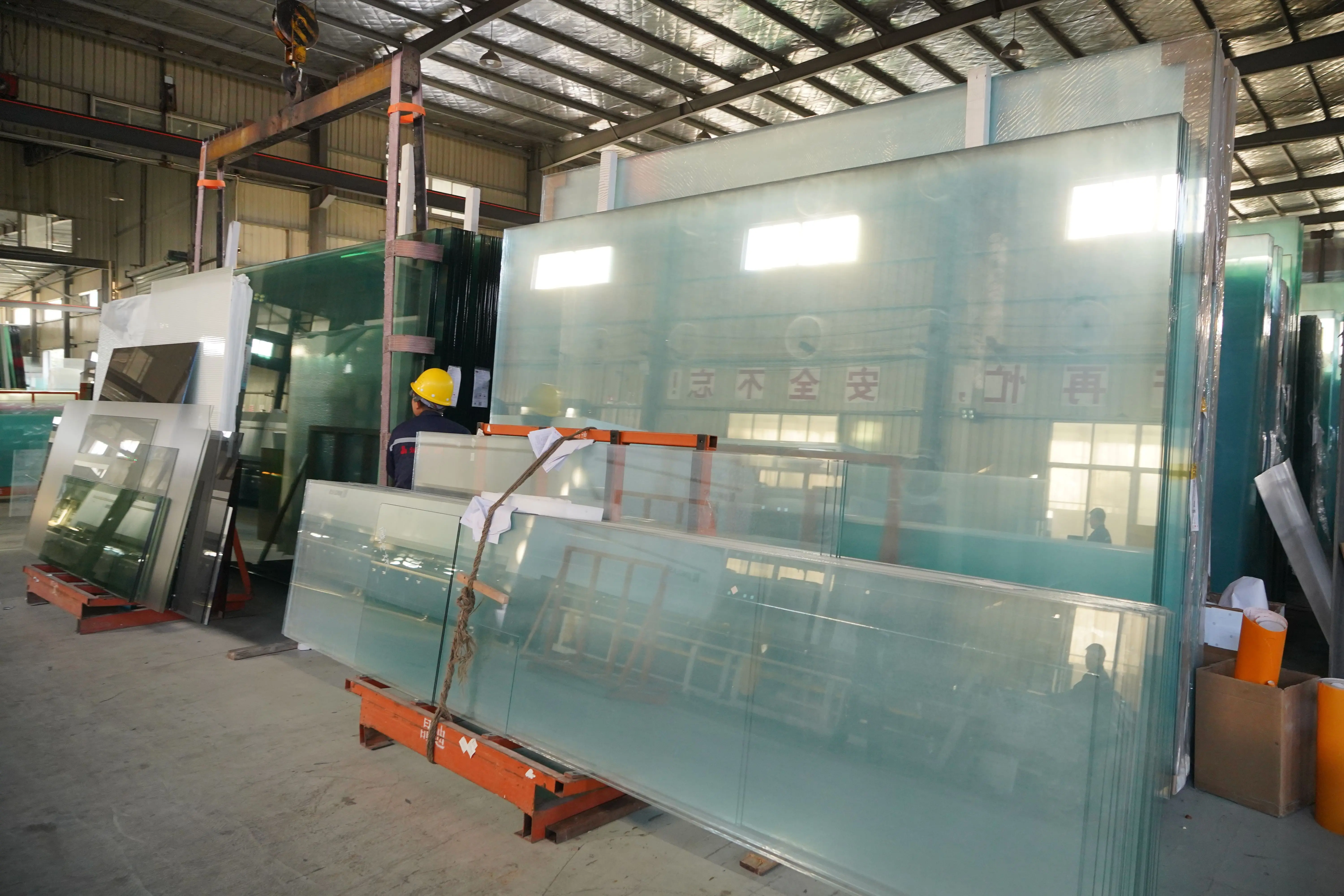 product 3mm 19mm tempered toughened glass for industrial hotel entry applications high strength building roof windows curtain walls-2