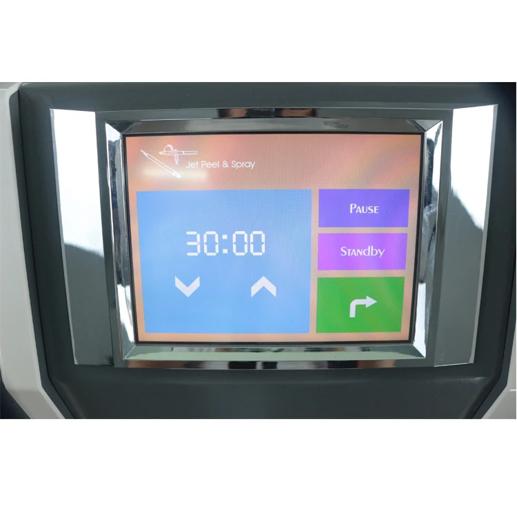 2022 Newest Professional Touch Screen Pure Oxygen Jet Peel Sprayer Facial Massage Beauty Equipment for Salon