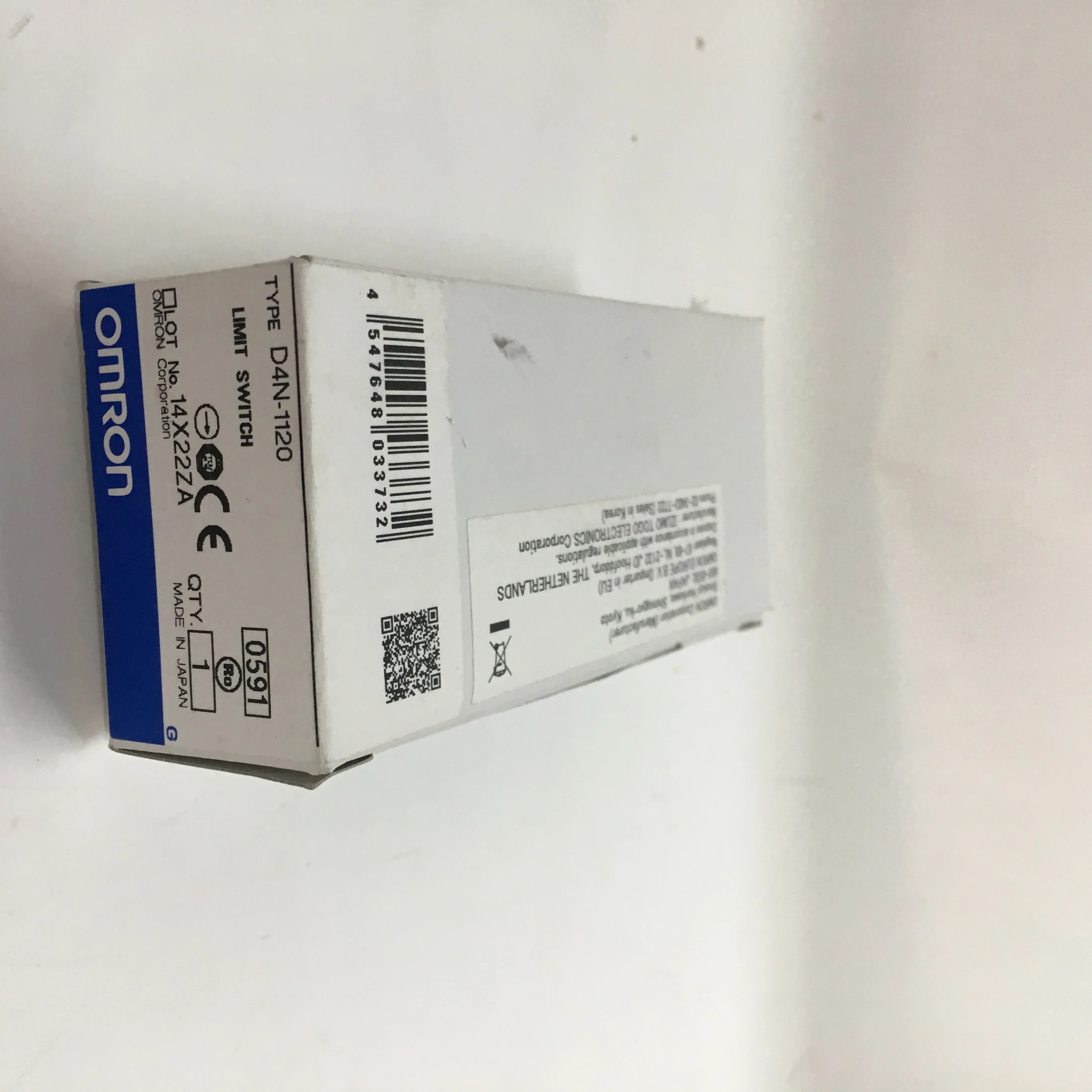 Omron Limit Switch D4N-1120 Omron Limit Switch D4N-1120