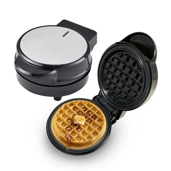 2 Pack 4 Mini Personal Electric Waffle Maker, Hash Browns, French Toast  Grilled Cheese, Quesadilla, Brownies, Cookies Breakfast Lunch Maker Machine