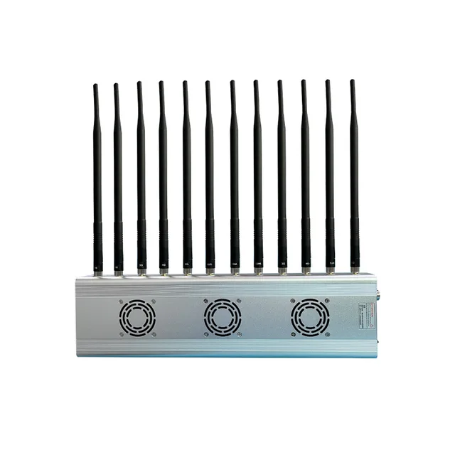 BaiFang Table type  High power full frequency output vehicle-mounted 12 Channel Signal Detector Device repeater