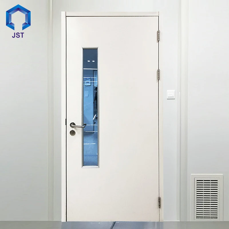Manufacturers Purifying Steel Clean Single Double-Opening Cleanroom Hospital Door