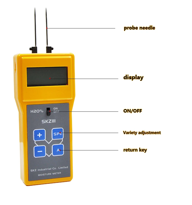 2023 Portable Moisture Meter For Dry Fruits And Dehydrated Vegetables