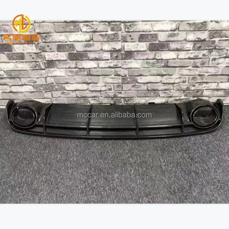 C7 RS6 rear diffuser rear bumper diffuser OEM style| Alibaba.com