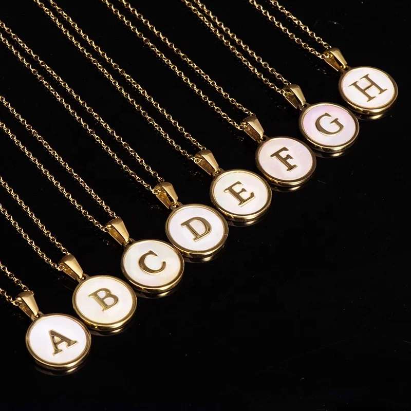 Alphabet Pendant Letter B Necklace 