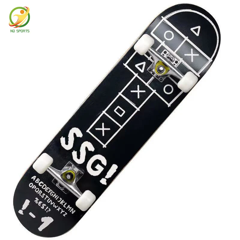 Skateboard Complet 31 Pouces - Planche En Érable Pour Débutants Et Pros