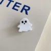Petite pince à cheveux flottante blanche