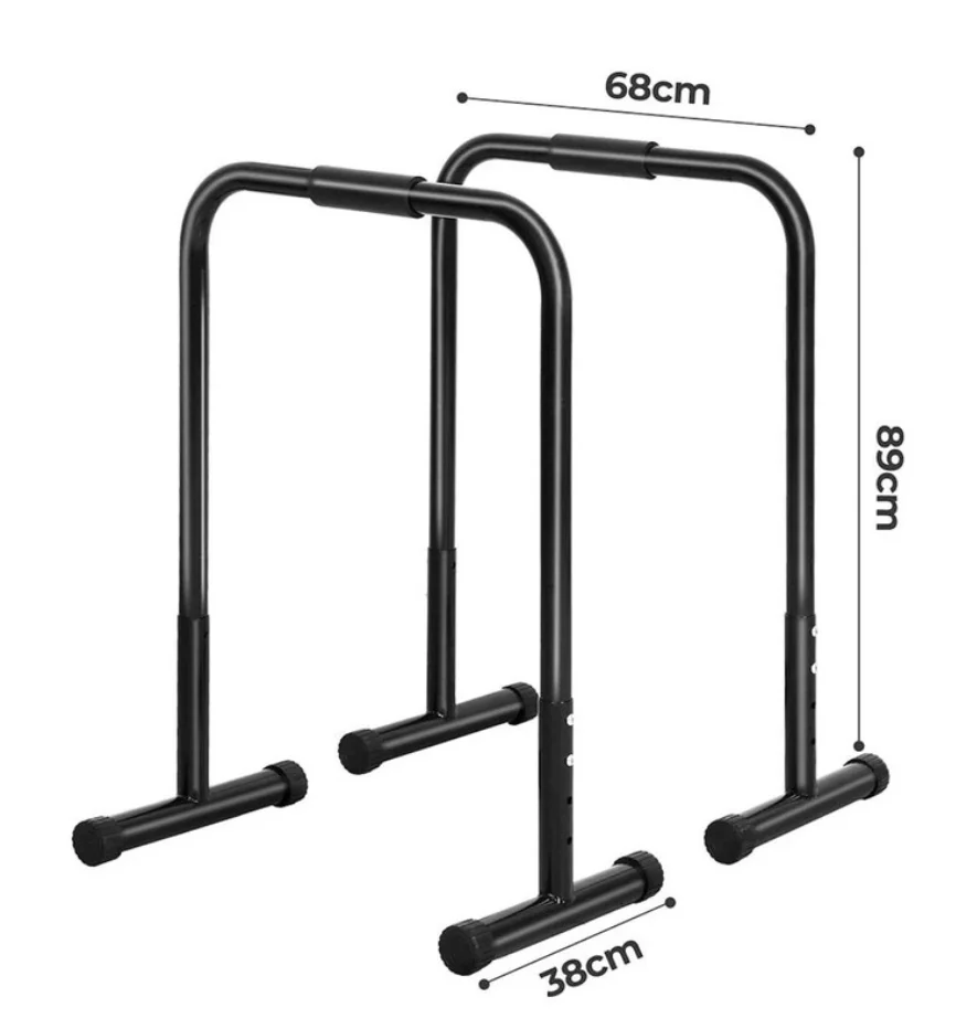 Bodyweight Training Single Parallel Dip Bars Push up Stand for Men Home Gym product detail 2