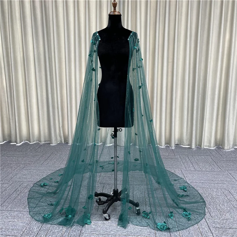 Female Light Luxury Celebrity Temperament Party Mexico  Adult Ceremony v Neck Backless Sleeveless Green Evening Dress