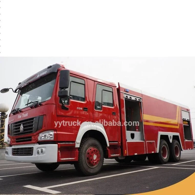 tank fire fighting truck sinotruk howo 6*4 foam 12ton fire truck