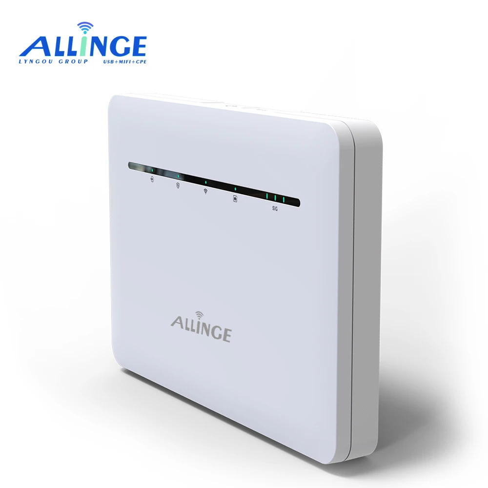 ALLINGE DRD215 4G Router LTE CPE Mobile Hotspot B535 Wireless SIM Router Industrial Modem
