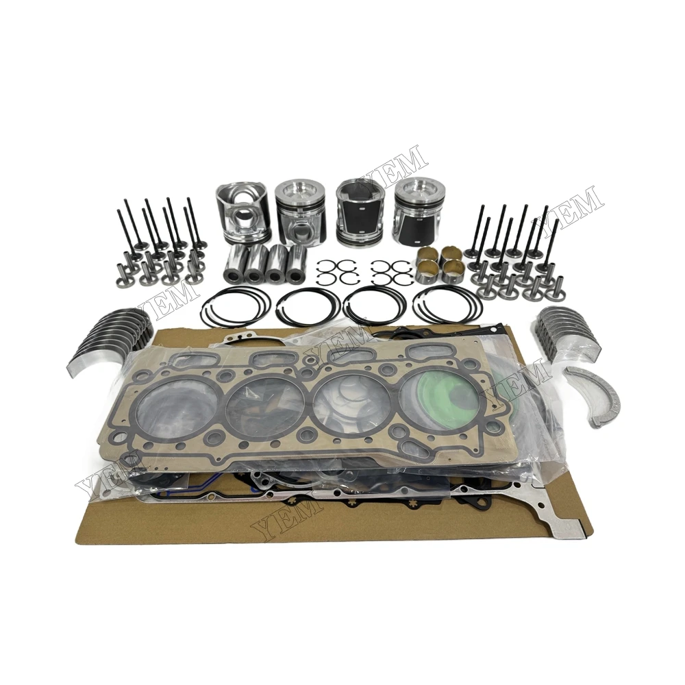 Piston Kit Overhaul Kit With Bearings Set Valve Kit for Cat C4.4 Wholesale Engine Parts 6