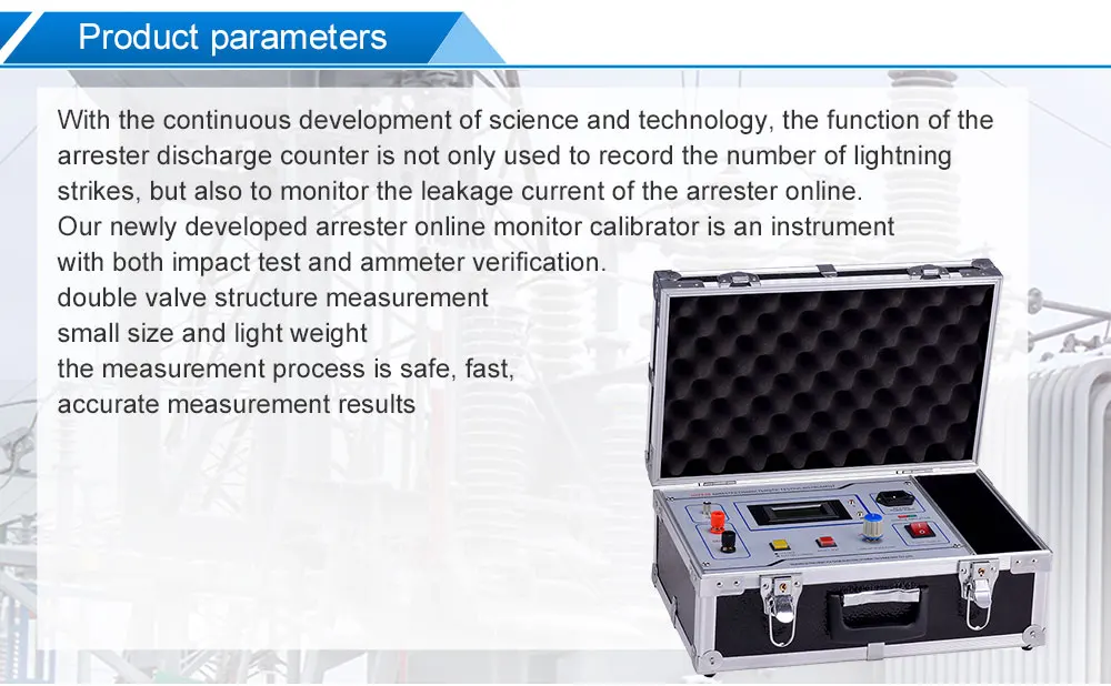 Uhv-545 Lightning Arrester Discharge Counter Tester - Buy Arrester ...