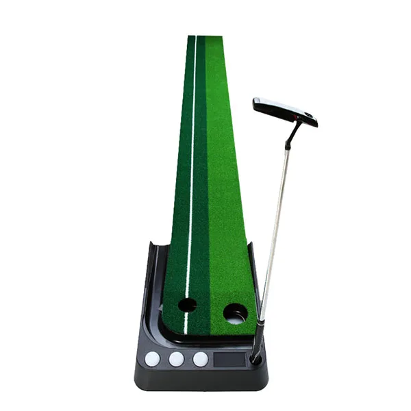 New Version Portable Indoor Golf Putter Trainer Ball Auto Return Fairway Golf Trainer With