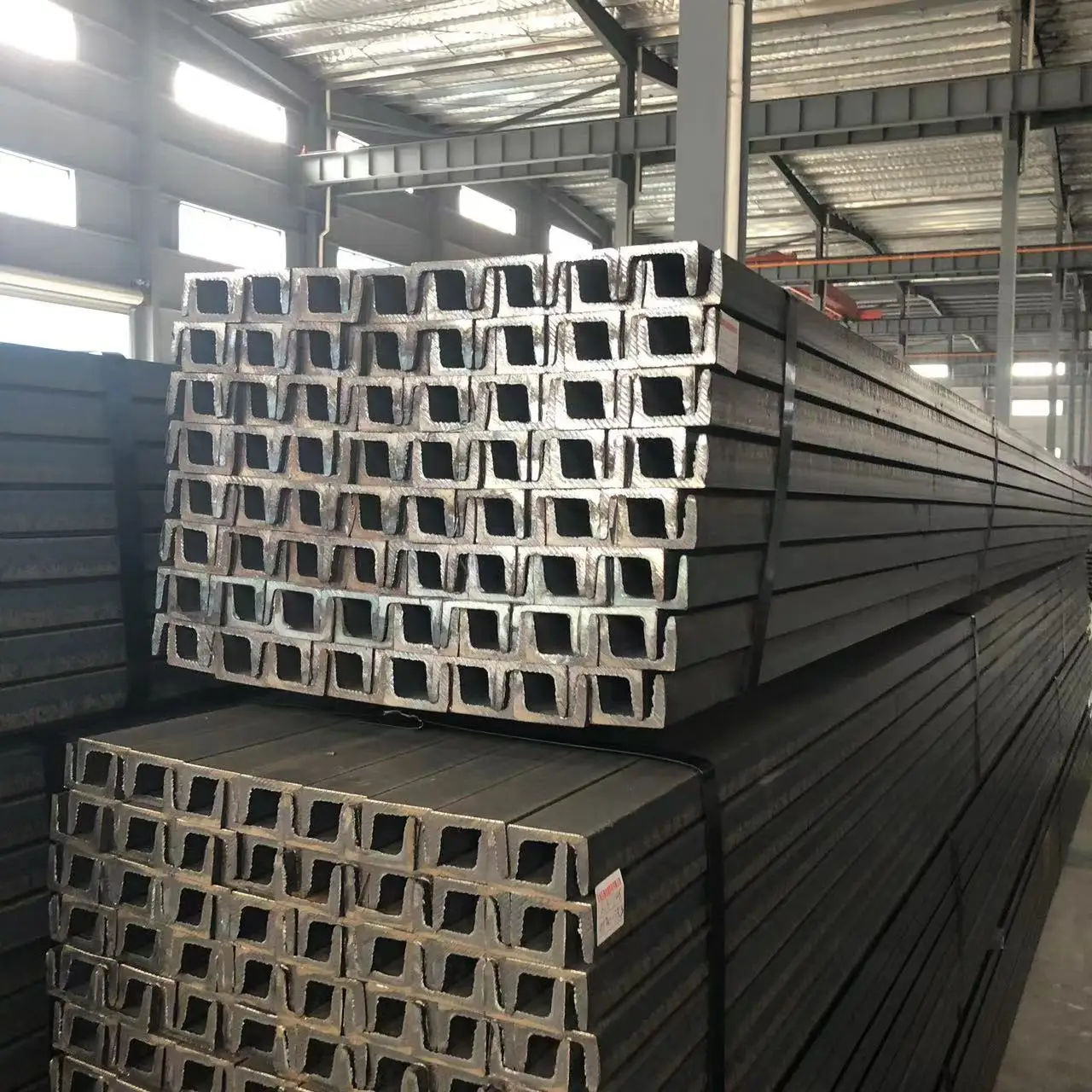 Mild Steel Profiles En S235jr S275jr S355jr A36 Ss400 Purlin Gi ...