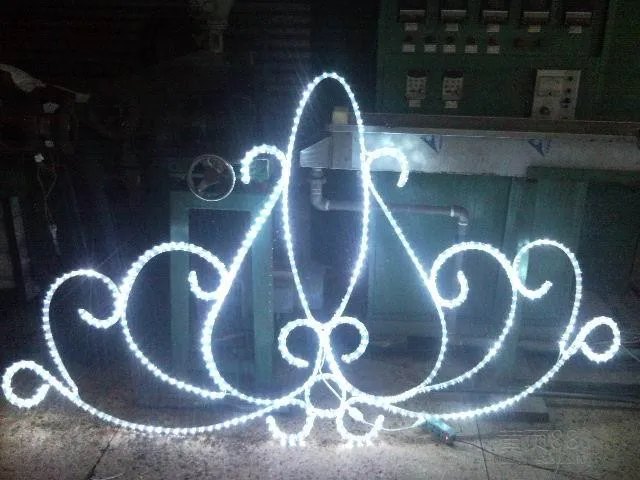 Светодиодный Канатный светильник диаметром 150 см для украшения