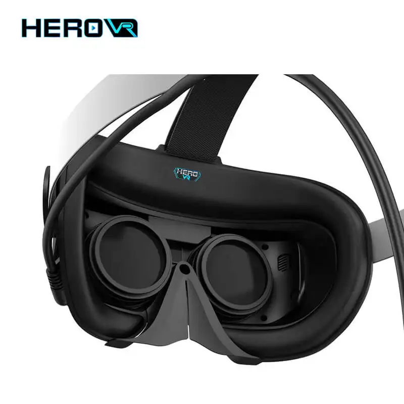 HEROVR Comfortable 130G Adjustable VR Headset for Gaming 4K 3D Glasses with  HDMI Shortsighted Buy for AR Hardware
