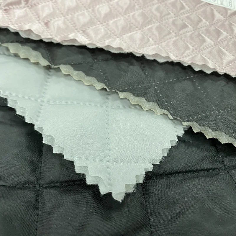 Ultrasonic&normal Quilting Fabric with Padding Non-woven Fabric Customized Polyester Nylon Cotton Rayon Viscose Bonded