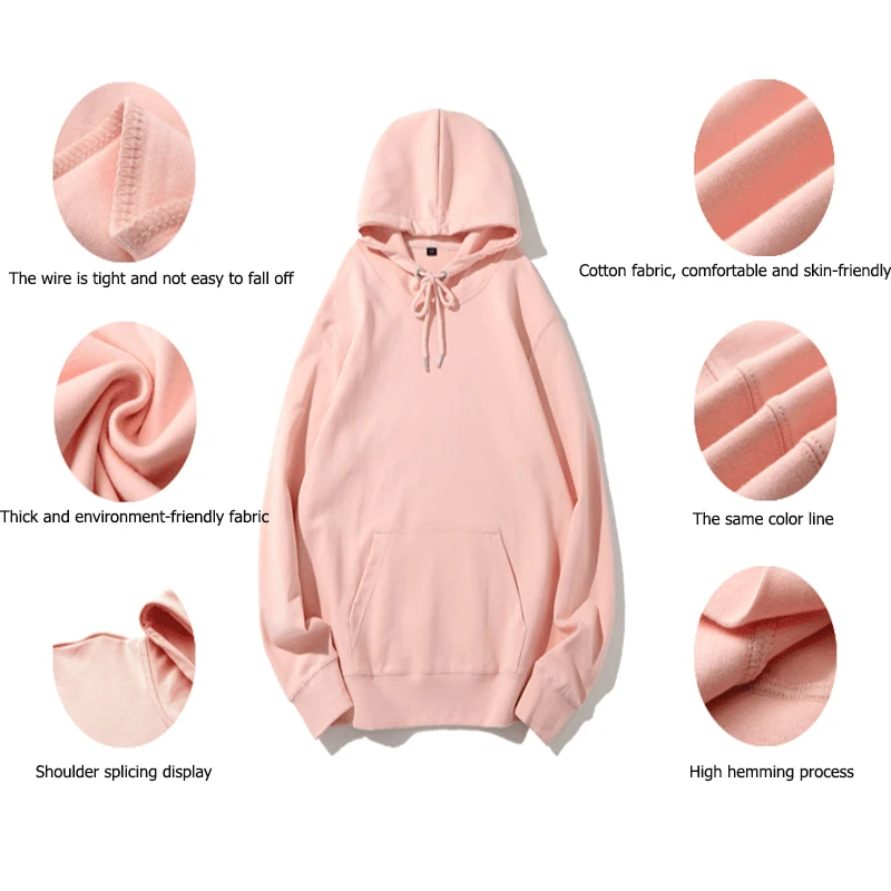 Женская Осенняя одежда 2021, Высококачественная толстовка с капюшоном с логотипом на заказ, унисекс, большие размеры, женские толстовки и свитшоты