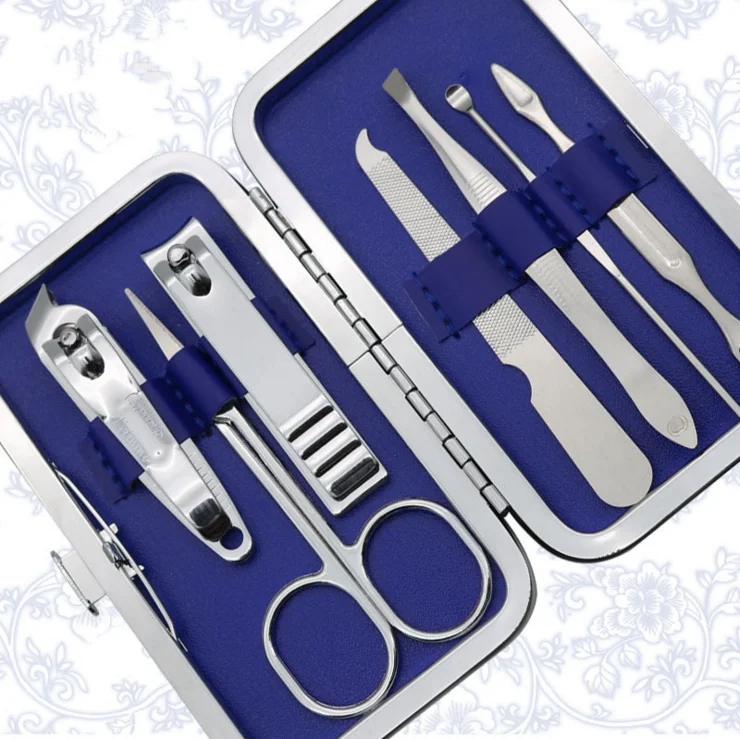 Лидер продаж на Amazon китайский стиль набор для стрижки ногтей из углеродистой