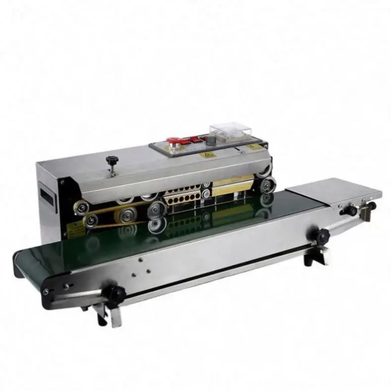 TEBAK SY-FR770 Continuous Induction Sealer Horizontal Plastic Aluminum Foil Bag Packing Machine